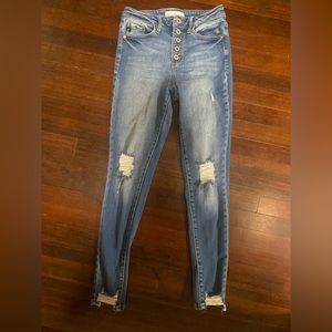 High waisted Kancan jeans